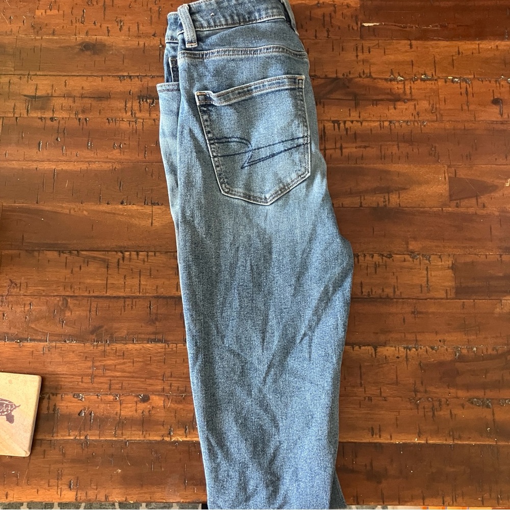American Eagle Stretch Denim Pants Mom Jeans